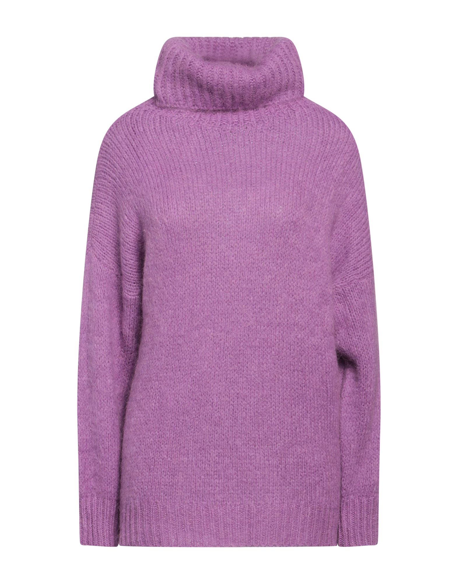 CARACTÈRE Rollkragenpullover Damen Malve von CARACTÈRE