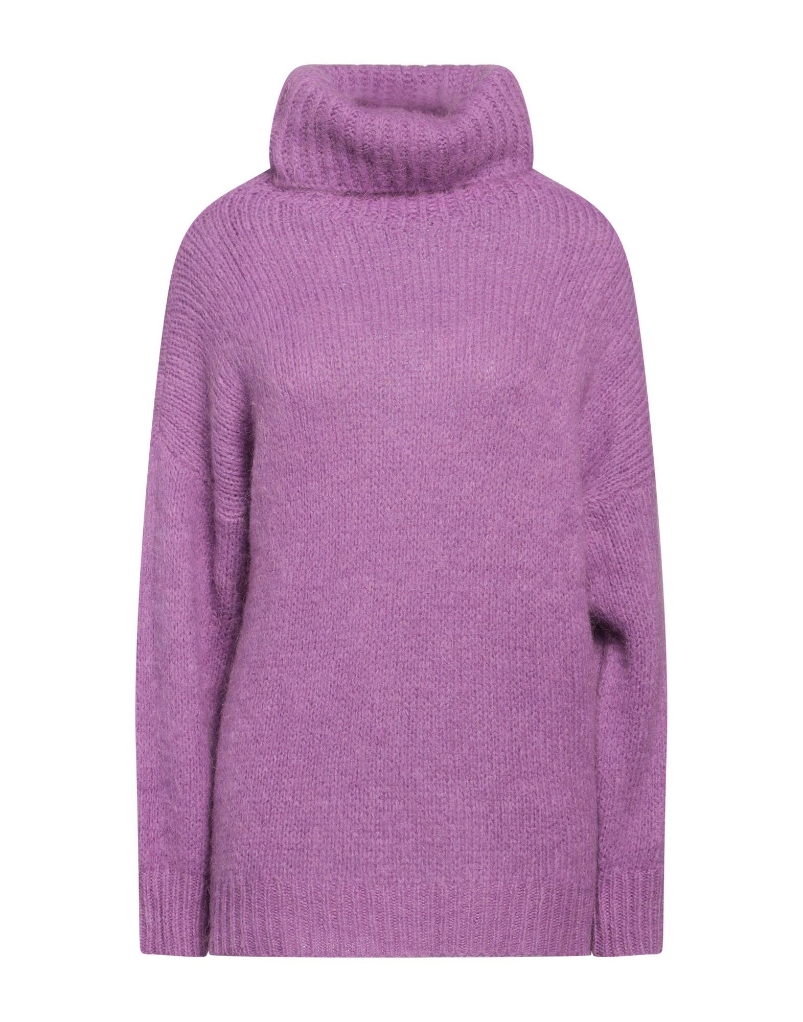 CARACTÈRE Rollkragenpullover Damen Flieder von CARACTÈRE