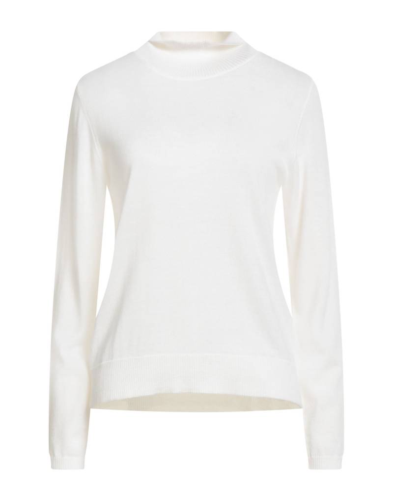CARACTÈRE Rollkragenpullover Damen Off white von CARACTÈRE