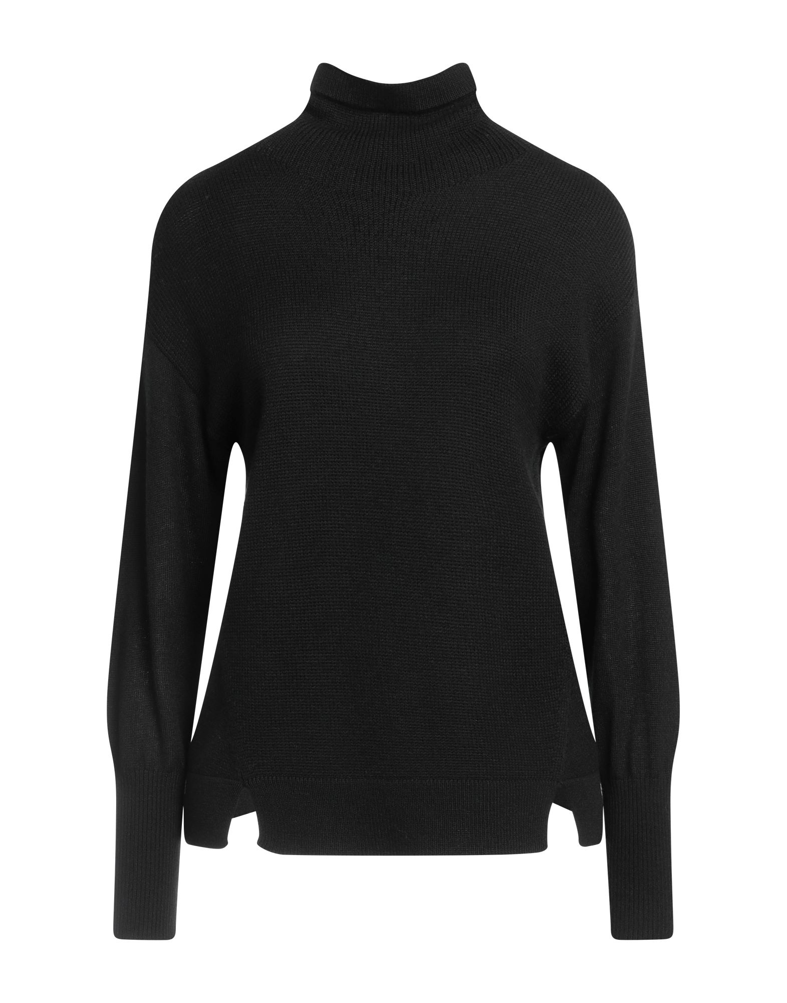 CARACTÈRE Rollkragenpullover Damen Schwarz von CARACTÈRE