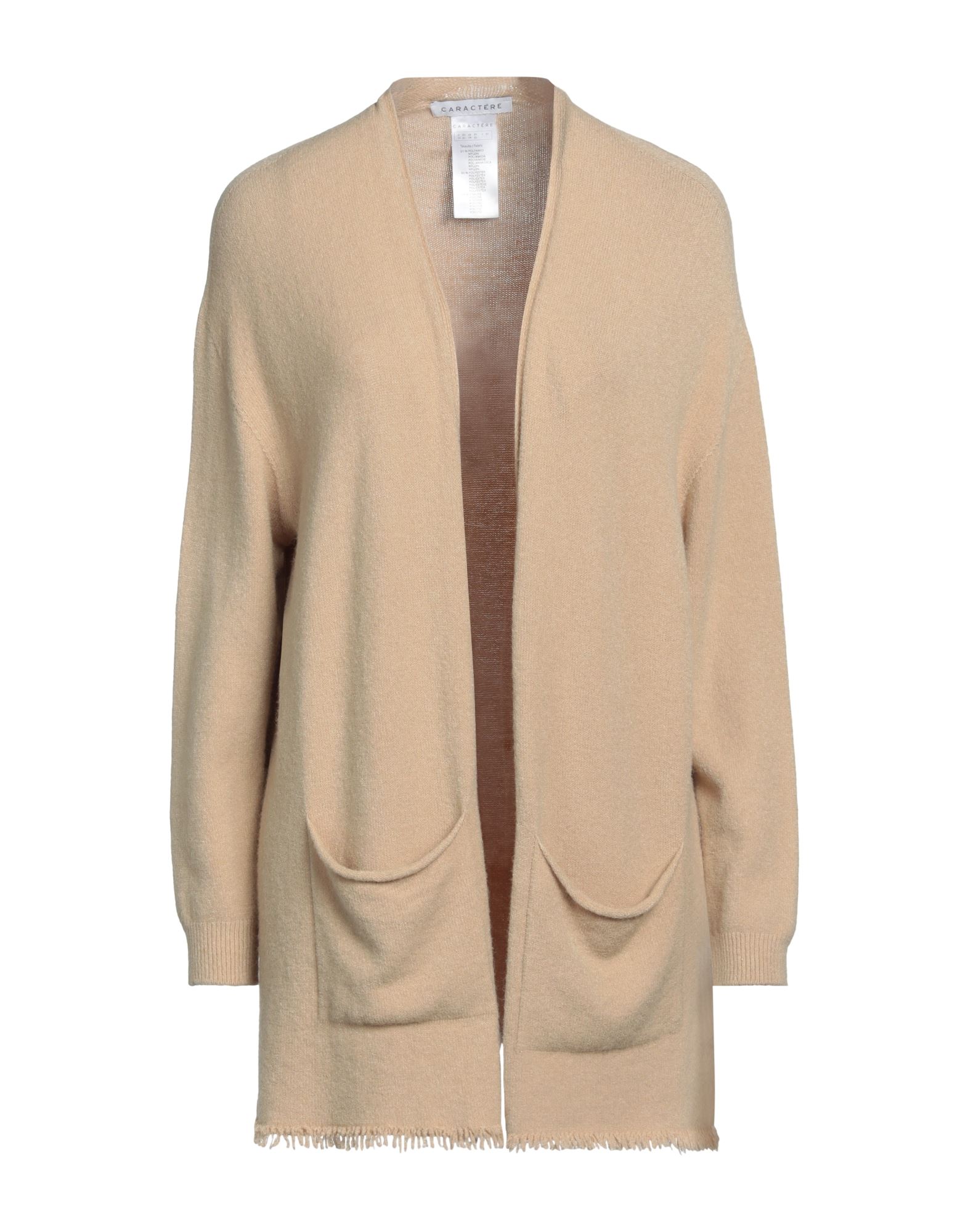 CARACTÈRE Strickjacke Damen Kamel von CARACTÈRE