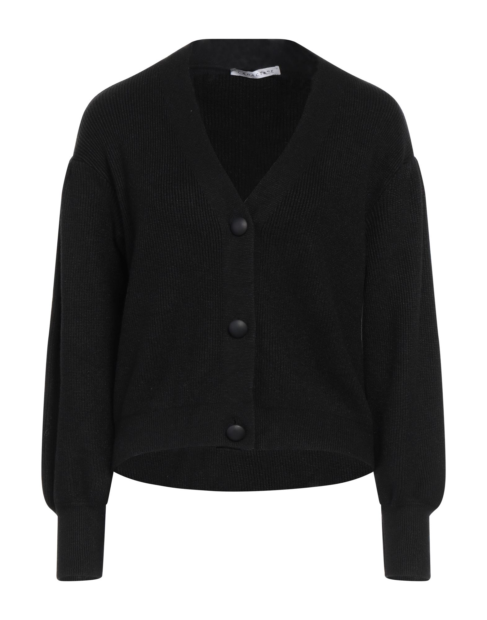 CARACTÈRE Strickjacke Damen Schwarz von CARACTÈRE