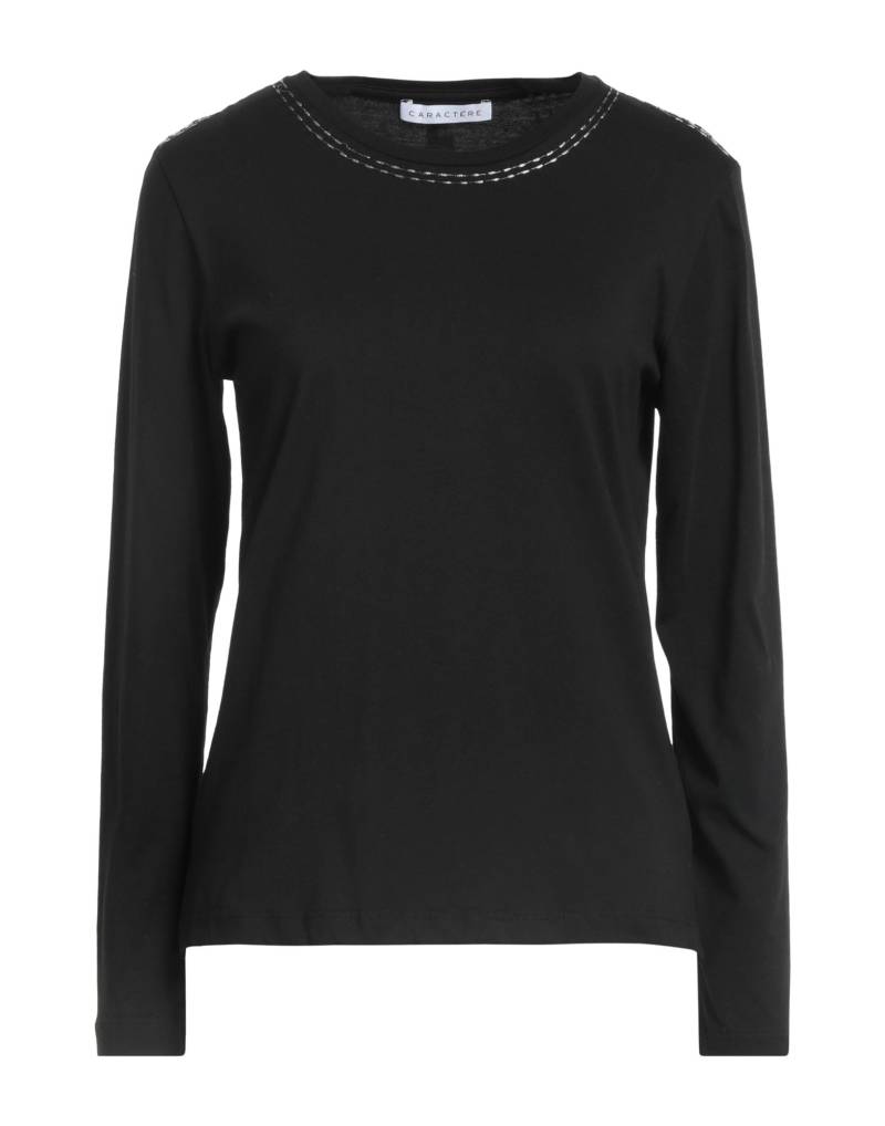 CARACTÈRE T-shirts Damen Schwarz von CARACTÈRE