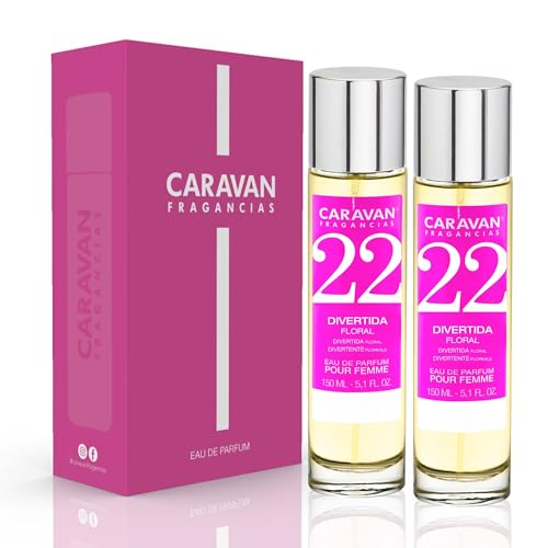 CARAVAN FRAGANCIAS Geschenkbox mit 2 Parfums Nr. 22, 150 ml, für Damen von CARAVAN FRAGANCIAS