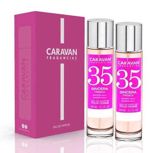 CARAVAN FRAGANCIAS Geschenkbox mit 2 Parfums Nr. 35, 150 ml, für Damen von CARAVAN FRAGANCIAS