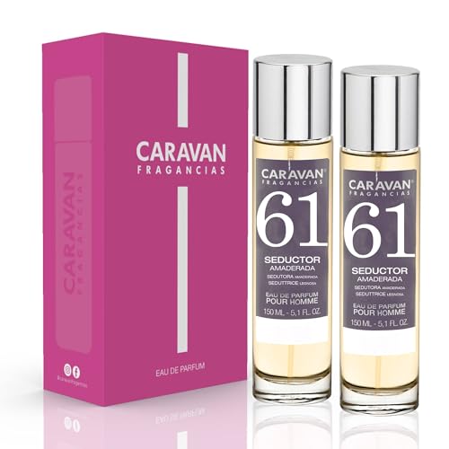 CARAVAN FRAGANCIAS Geschenkbox mit 2 Parfums Nr. 61, 150 ml, für Herren von CARAVAN FRAGANCIAS