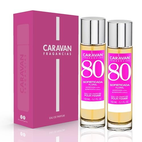 CARAVAN FRAGANCIAS Geschenkbox mit 2 Parfums Nr. 80, 150 ml, für Damen von CARAVAN FRAGANCIAS