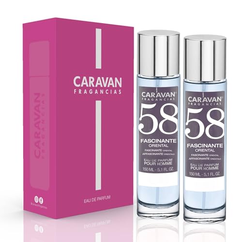 CARAVAN FRAGANCIAS Geschenkbox mit 2 Parfums Nr. 58, 150 ml, für Herren von CARAVAN FRAGANCIAS