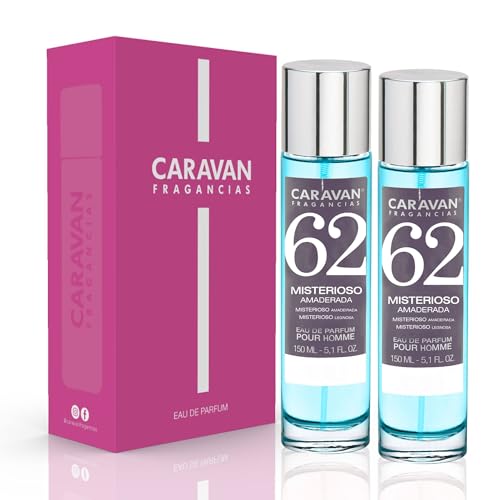 CARAVAN FRAGANCIAS Geschenkbox mit 2 Parfums Nr. 62, 150 ml, für Herren von CARAVAN FRAGANCIAS