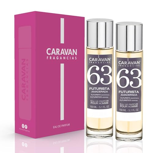 CARAVAN FRAGANCIAS Geschenkbox mit 2 Parfums Nr. 63, 150 ml, für Herren von CARAVAN FRAGANCIAS