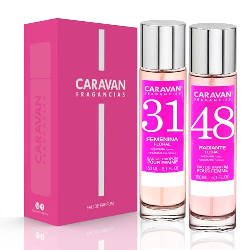 CARAVAN FRAGANCIAS Geschenkbox mit 2 Parfums: Nr. 31 und Nr. 48, 150 ml, für Damen von CARAVAN FRAGANCIAS