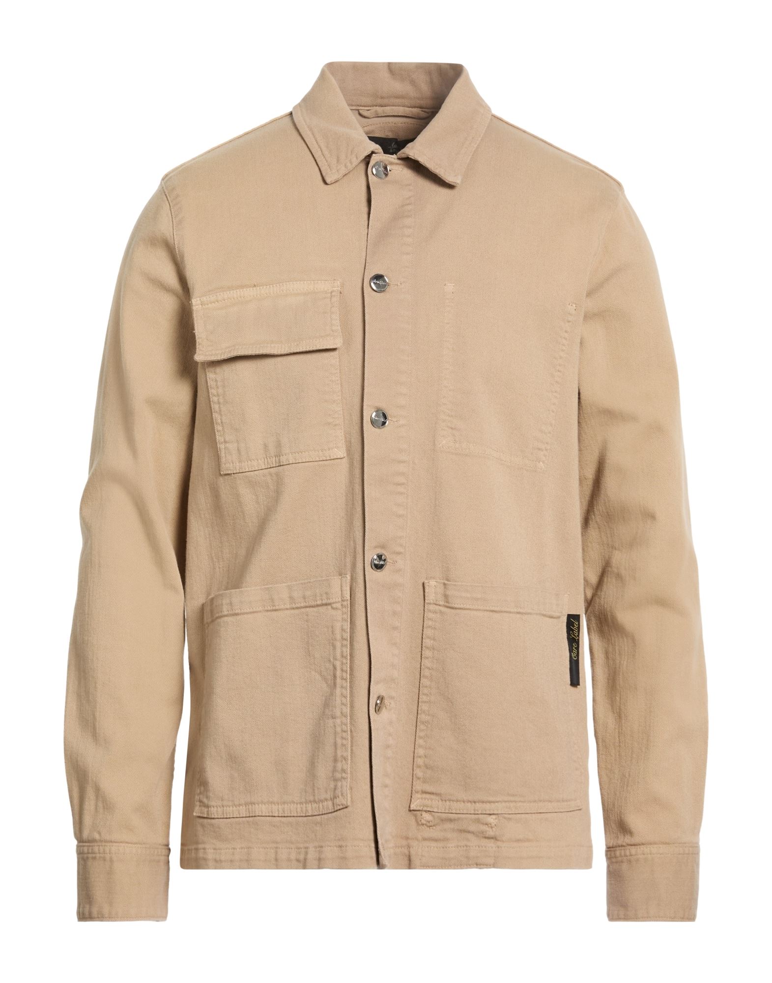 CARE LABEL Jeanshemd Herren Khaki von CARE LABEL