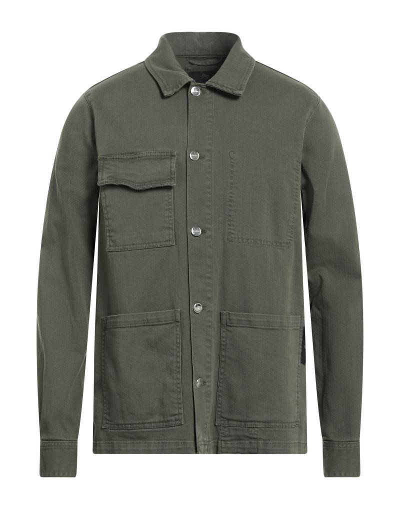 CARE LABEL Jeanshemd Herren Militärgrün von CARE LABEL