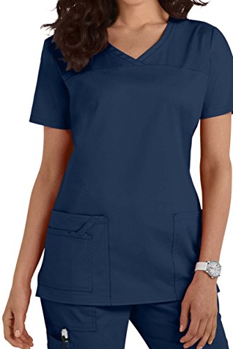 CARE SMART UNIFORM 1122 B Damen-Schlupfkasack(4XL, Navy) … von CARE SMART UNIFORM