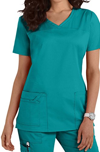 CARE SMART UNIFORM 1122 B Damen-Schlupfkasack(L [42-45], Knickentenblau [Teal Blue]) … von CARE SMART UNIFORM
