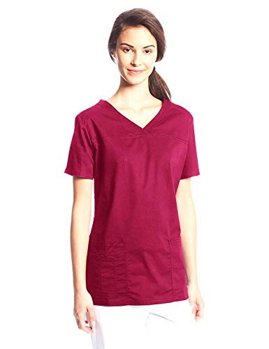 CARE SMART UNIFORM 1122 B Damen-Schlupfkasack(M, Wine) … von CARE SMART UNIFORM