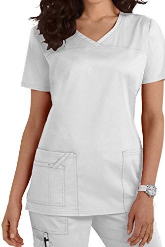 CARE SMART UNIFORM 1122 B Damen-Schlupfkasack (XXXXXL (5XL), White) … von CARE SMART UNIFORM