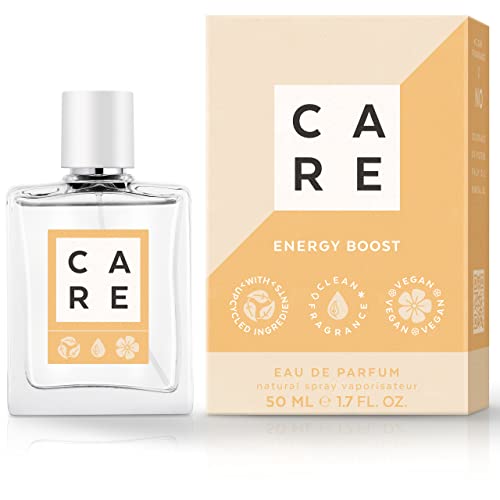 CARE® Energy Boost | Eau de Parfum: Frisch - fruchtig - aromatisch - der neue nachhaltige Duft mit Upcycling-Kurkuma | EDP 50ml von CARE