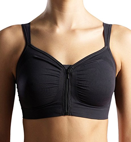 Carefix Anna""Post-Op Zipper Bra #32000" schwarz XL von CAREFIX