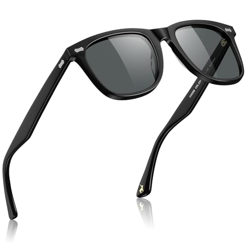 CARFIA Polarisierte Sonnenbrille Herren Sportbrille UV400 Cat 3 für Outdoor Golf Fahren Angeln von CARFIA