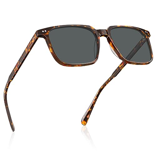 CARFIA Sonnenbrille Herren Polarisiert UV Schutz mit Etui，Sunglasses Men,Sonnenbrillen Polarisierte Cat 3 für Männer von CARFIA