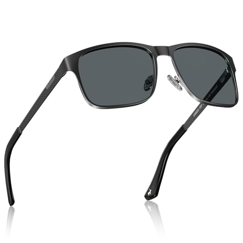 CARFIA Sonnenbrille Herren Polarisierte Sunglasses Metallrahmen mit verstellbarem Nasenpolster CA5223 CARFIA Sonnenbrille Herren Polarisierte Sunglasses Metallrahmen mit verstellbarem Nasenpolster CA5223 von CARFIA