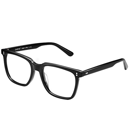 CARFIA UV403 Schutz Sonnenbrille Damen Polarisierte Fahrenbrille Blaulichtfilter Brille, Acetatrahmen von CARFIA