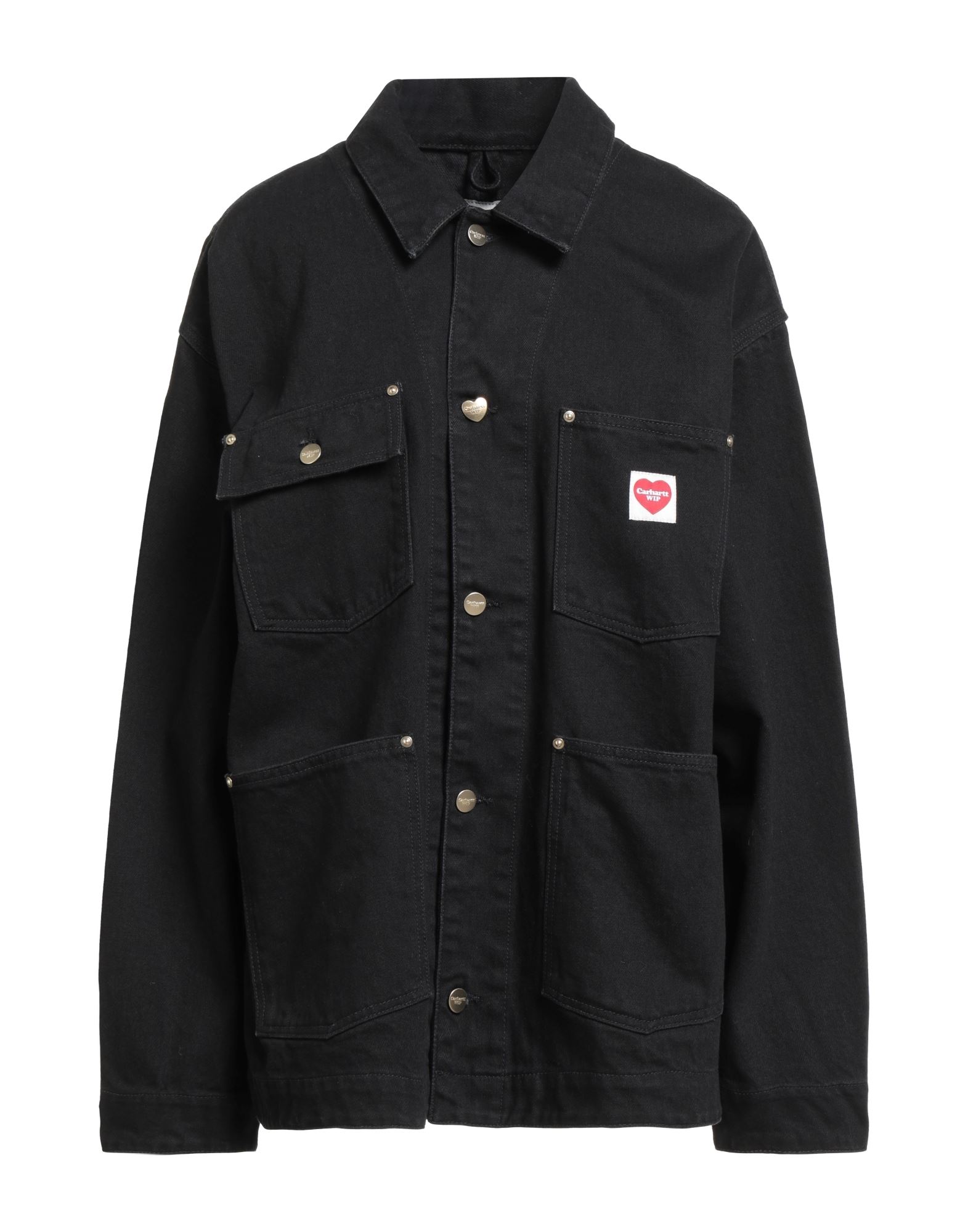 CARHARTT WIP Jeansjacke/-mantel Damen Schwarz von CARHARTT WIP