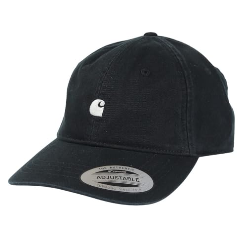 CARHARTT WIP Schwarze Mütze für Damen und Herren mit Logostickerei, Schwarz , One size von CARHARTT WIP