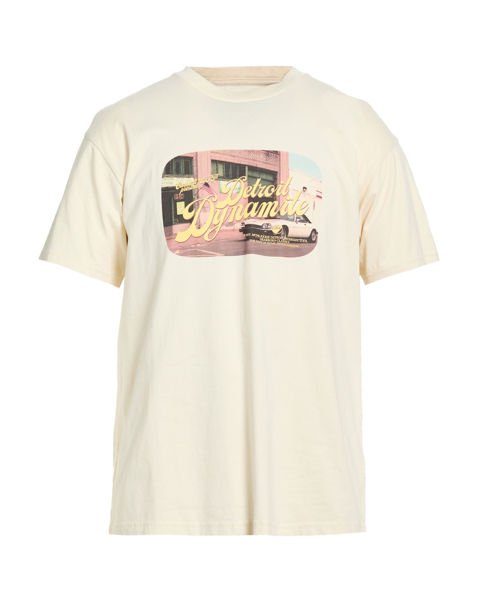 CARHARTT T-shirts Herren Cremeweiß von CARHARTT