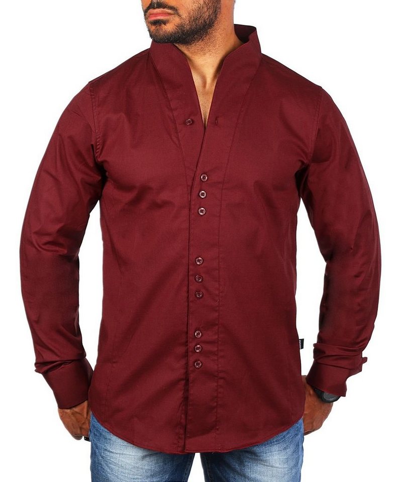 CARISMA Langarmhemd Herren langarm Stehkragen Hemd H-902-regular fit Regular Langarm Stehkragen Uni CARISMA Langarmhemd Herren langarm Stehkragen Hemd H-902-regular fit Regular Langarm Stehkragen Uni von CARISMA