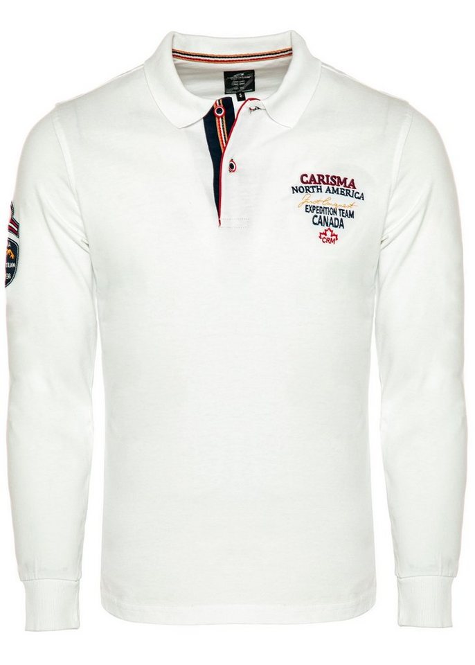 CARISMA Poloshirt mit Stickerei Expedition von CARISMA