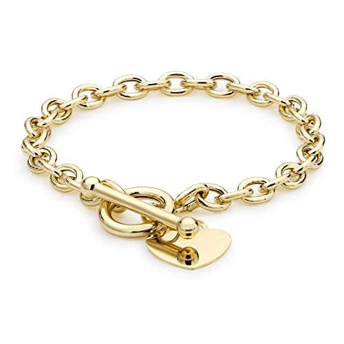 CARISSIMA Damen Armband gravierbar 9 Karat gelbgold 19 cm 1.24.1472 von CARISSIMA