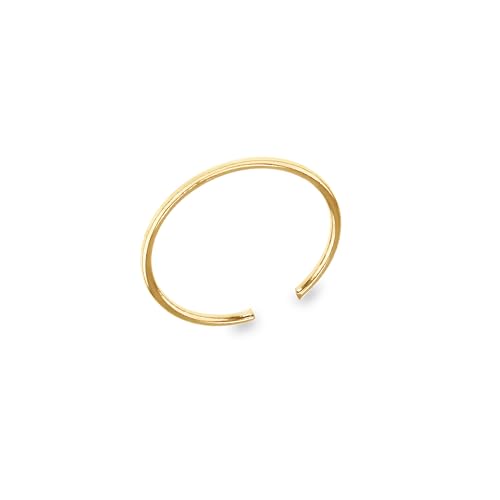 CARISSIMA Damen 9ct Gelbgold 10mm Hoops Nasenring von CARISSIMA