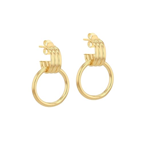 Carissima Damen 9kt Gelbgold dreifache Röhrenkreis Ohrstecker Carissima Damen 9kt Gelbgold dreifache Röhrenkreis Ohrstecker von CARISSIMA
