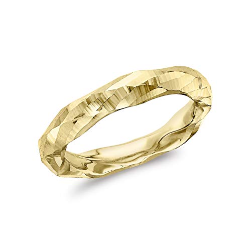 Carissima Damen-Ring, 9 Karat Gold, Diamantschliff, facettiert, Roségold Gold Rotgold Goldfarben Diamanten von CARISSIMA