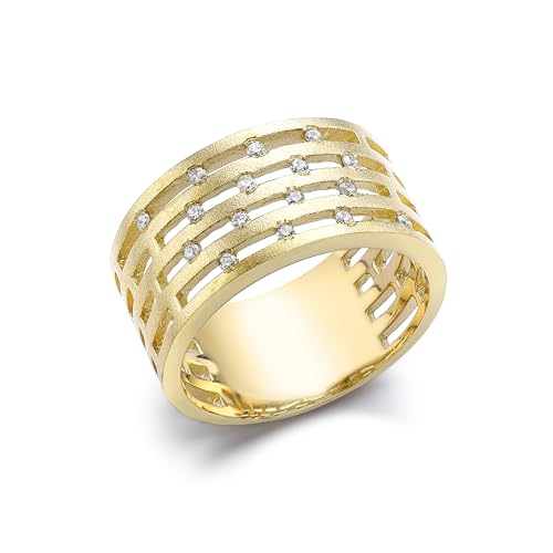 CARISSIMA Damen 9 Karat (375) Gelbgold Diamant von CARISSIMA