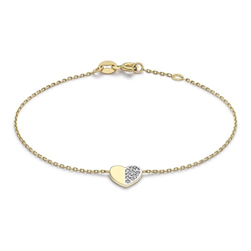 CARISSIMA Damen Gliederarmbänder Gelbgold - 1.29.8082 von CARISSIMA