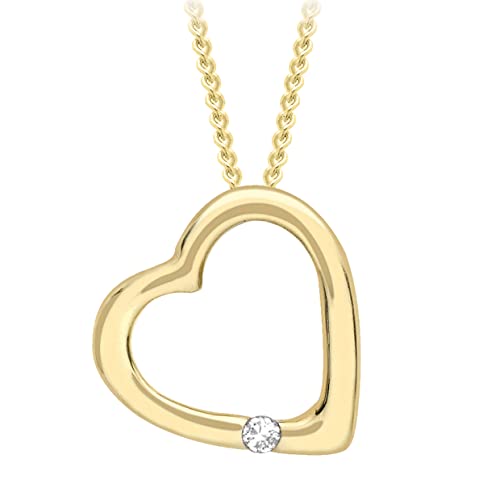 Carissima Gold Damen - Kette 9 k (375) Rundschliff Diamant 1.45.9084 von CARISSIMA