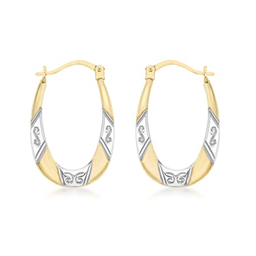 CARISSIMA Damen-Ohrringe 9 k (375) Two Colours Gold 2.53.8959 von CARISSIMA