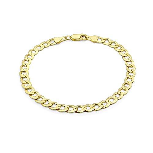 CARISSIMA Gold Unisex Panzerarmband 9k (375) Gelbgold 2 mm 19cm/7.5zoll 1.23.6392 von CARISSIMA