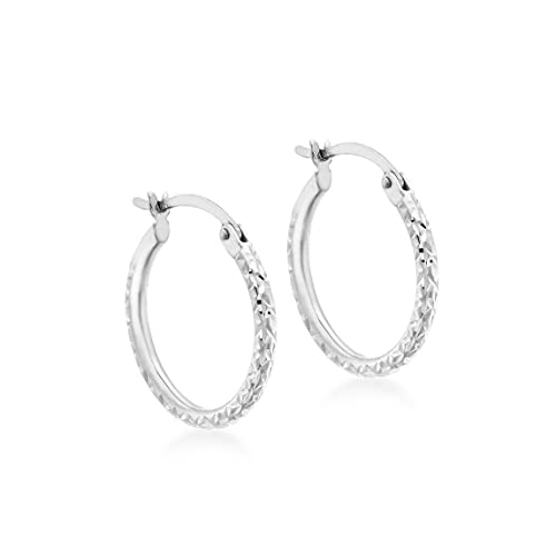 CARISSIMA Damen-Creolen 15 Millimeter runde Rohr Creole 9 Karat 375 Weißgold 5.53.8419 CARISSIMA Damen-Creolen 15 Millimeter runde Rohr Creole 9 Karat 375 Weißgold 5.53.8419 von CARISSIMA