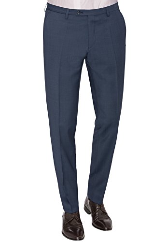 Club of Gents Cedric Herren Anzughose , Blau (Blau Mittel 62),42 von CARL GROSS CONCEPT GREEN