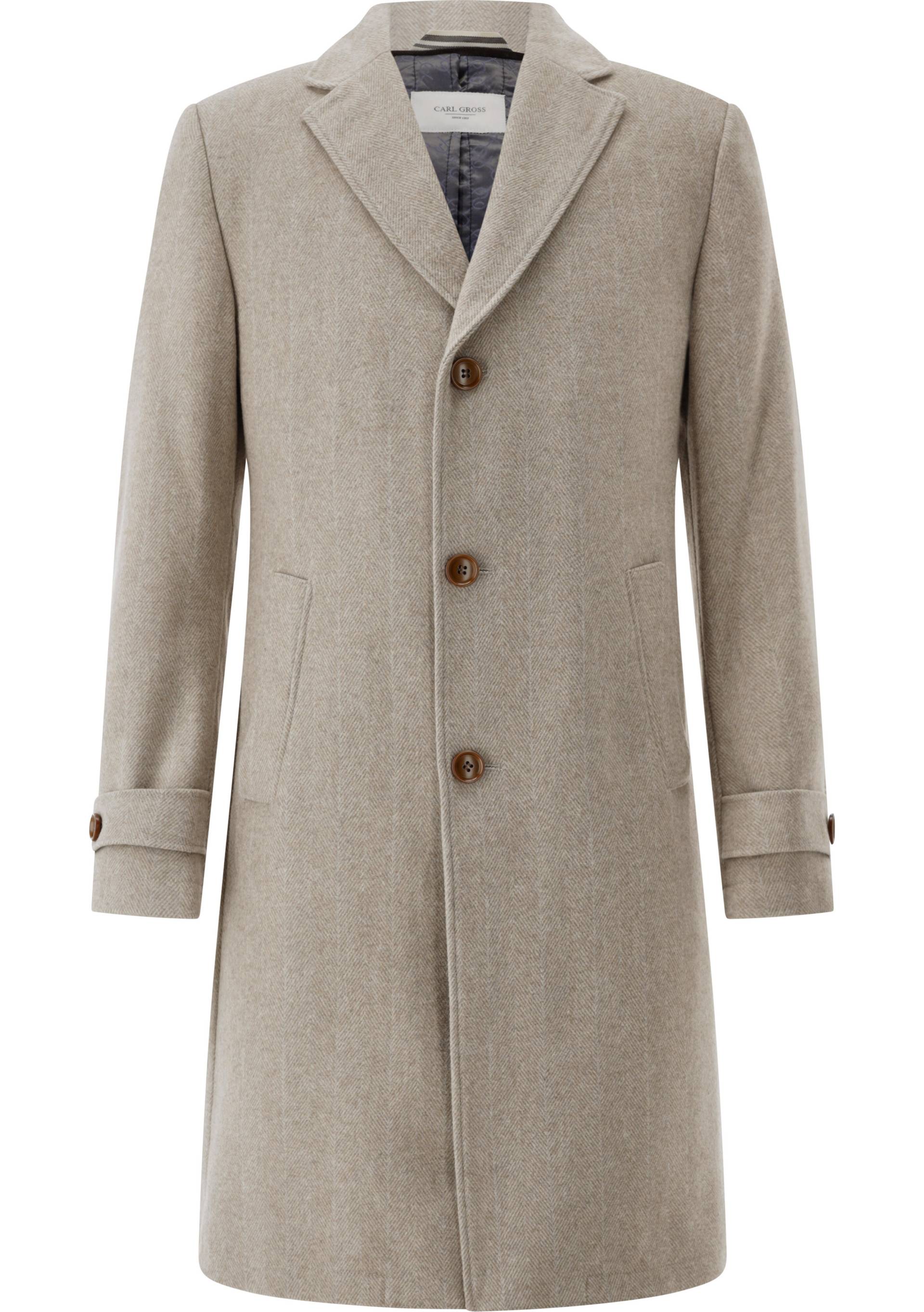 CARL GROSS - CG Raxton-V BV Mantel braun - Gr. - 50 von CARL GROSS