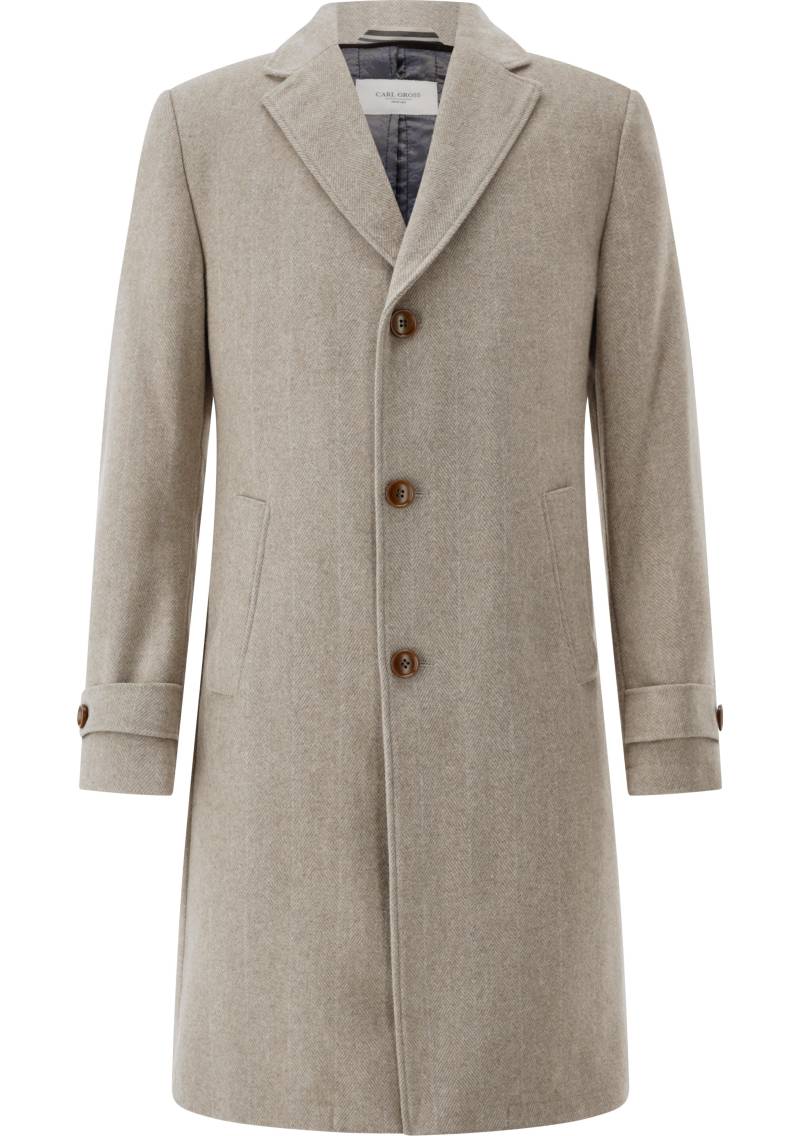 CARL GROSS - CG Raxton-V BV Mantel braun - Gr. - 50 von CARL GROSS