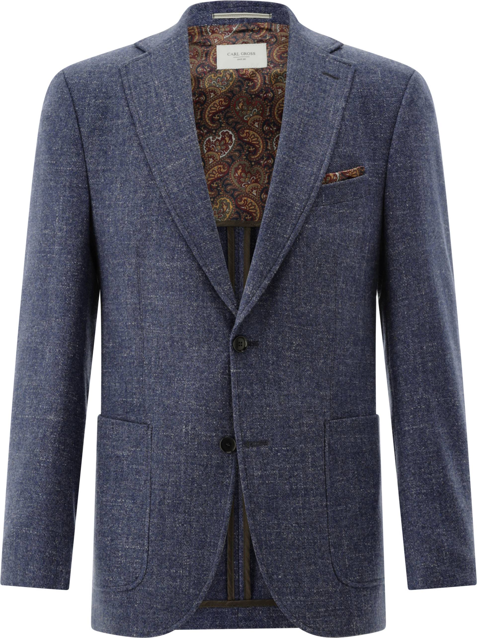 CARL GROSS - CG Tebbo SV Sakko blau - Gr. - 56 von CARL GROSS
