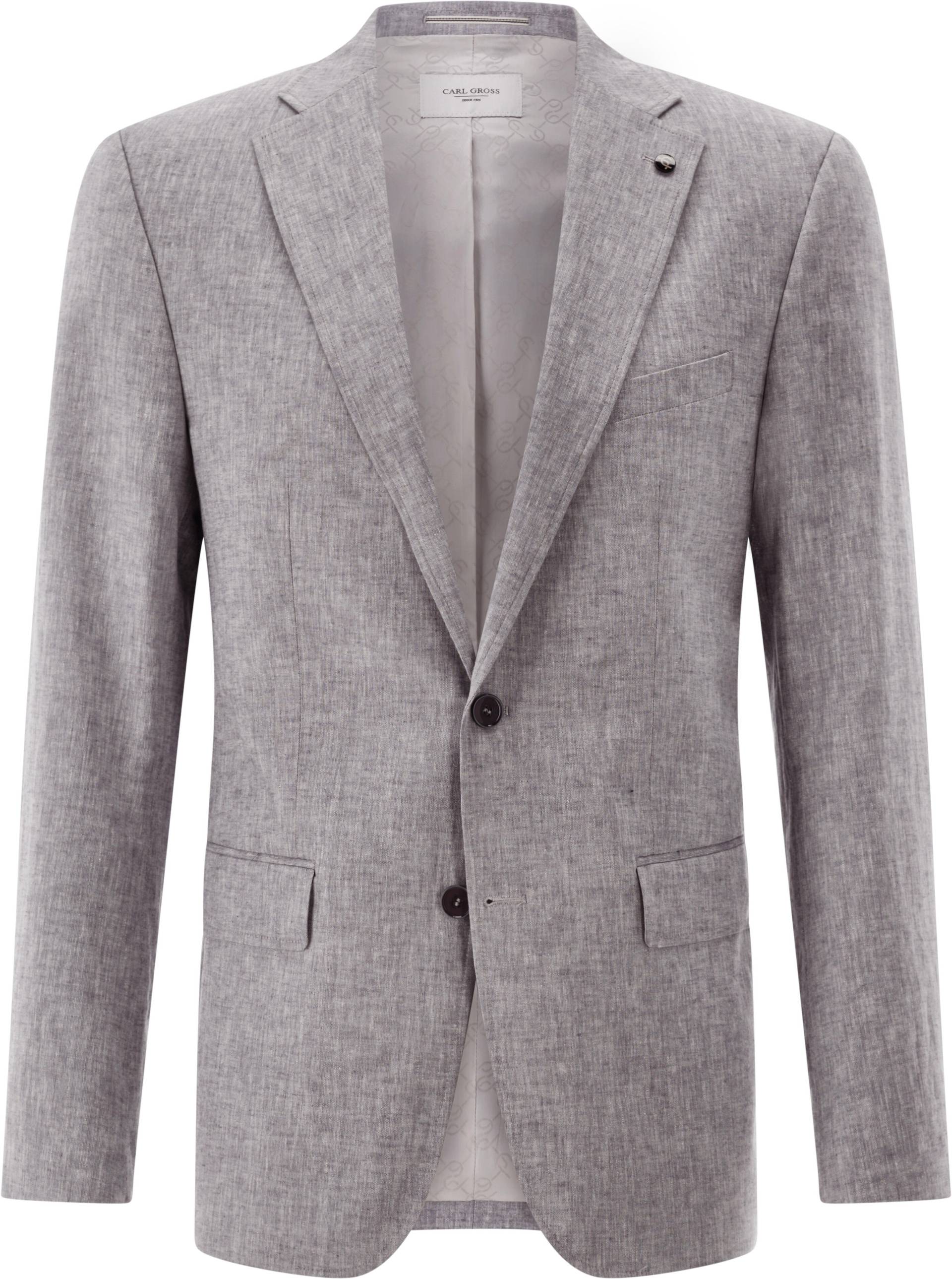 CARL GROSS - CG Theo SV Sakko hellgrau - Gr. - 50 von CARL GROSS