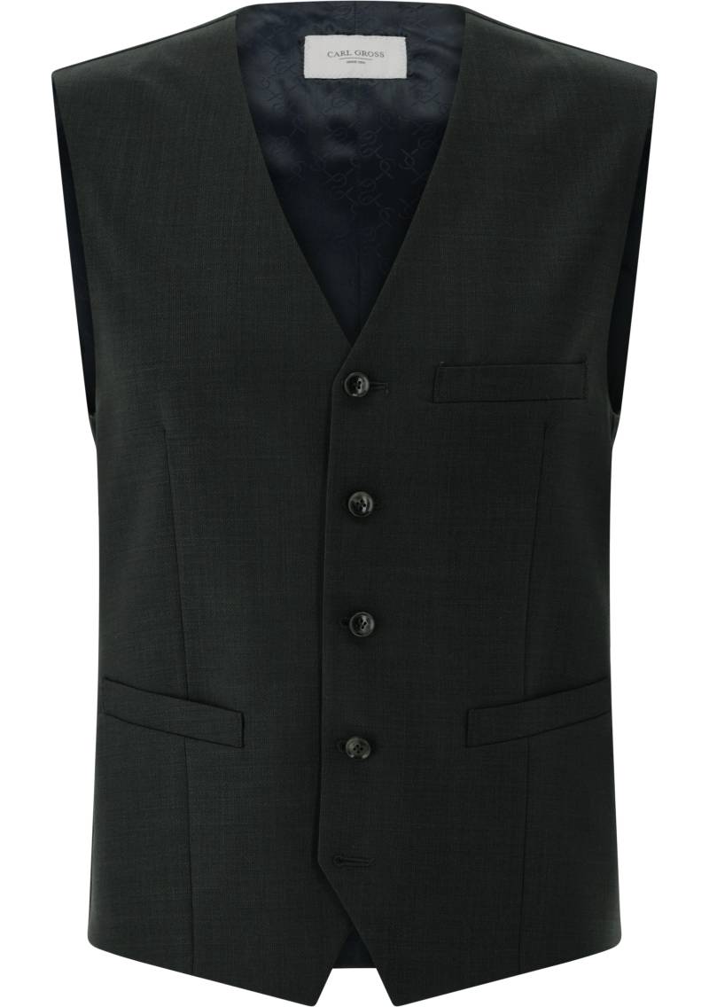 CARL GROSS - CG Winslow Weste dunkelgrau - Gr. - 56 von CARL GROSS