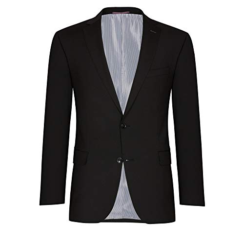 CARL GROSS Herren Anzug-Sakko TR-Shane SS, Schwarz (Schwarz 90), 54 von Carl Gross