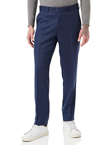 CARL GROSS Herren Cg Stevenson Anzughose, Blau, 46 EU von Carl Gross